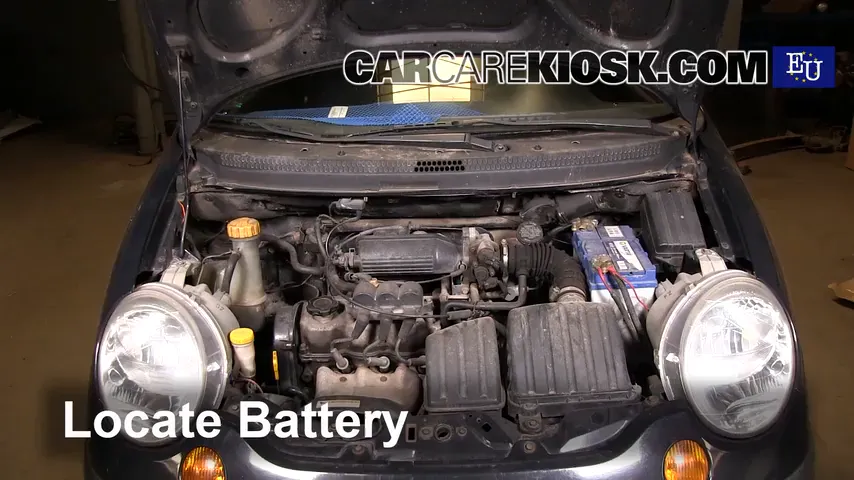 2001 Daewoo Matiz SE 0.8L 3 Cyl. Batería Encendido de puente